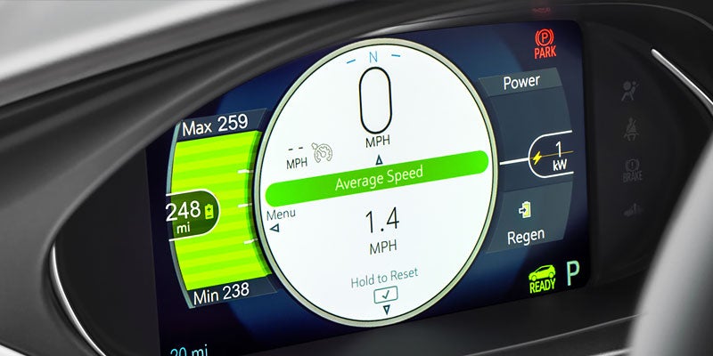speedometer of Chevrolet Bolt EV