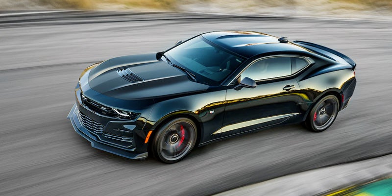 black Chevy Camaro